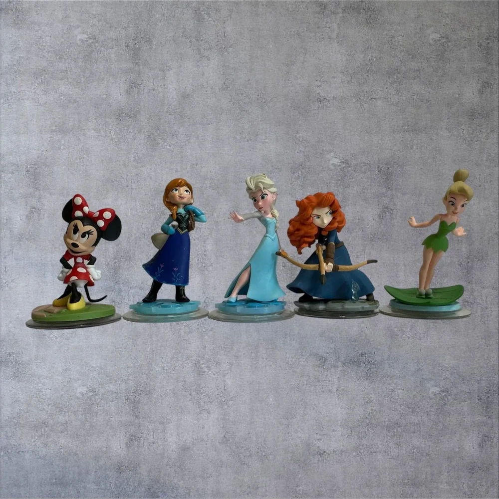 Disney Infinity 2.0 Wii U Game Lot 23 Figures Base Marvel Star‎ Wars Pixar Good